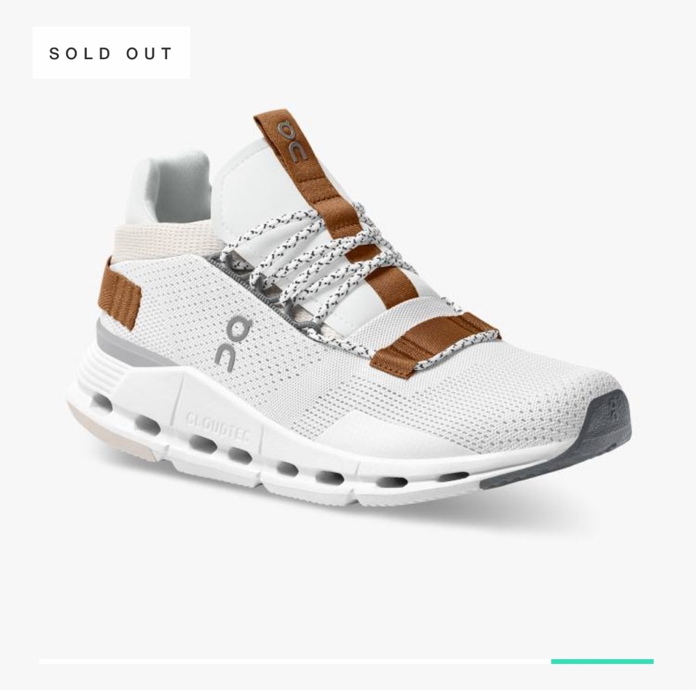 On Cloudnova Sneakers Size 6